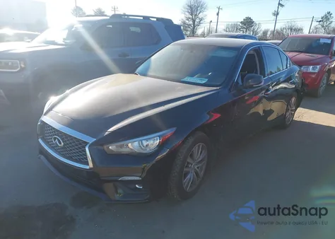 2021 Infiniti Q50 Pure из США, поврежденный, VIN JN1EV7AP7MM705035